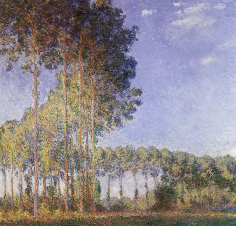 Claude Monet Poplars on the Banks of the Epte